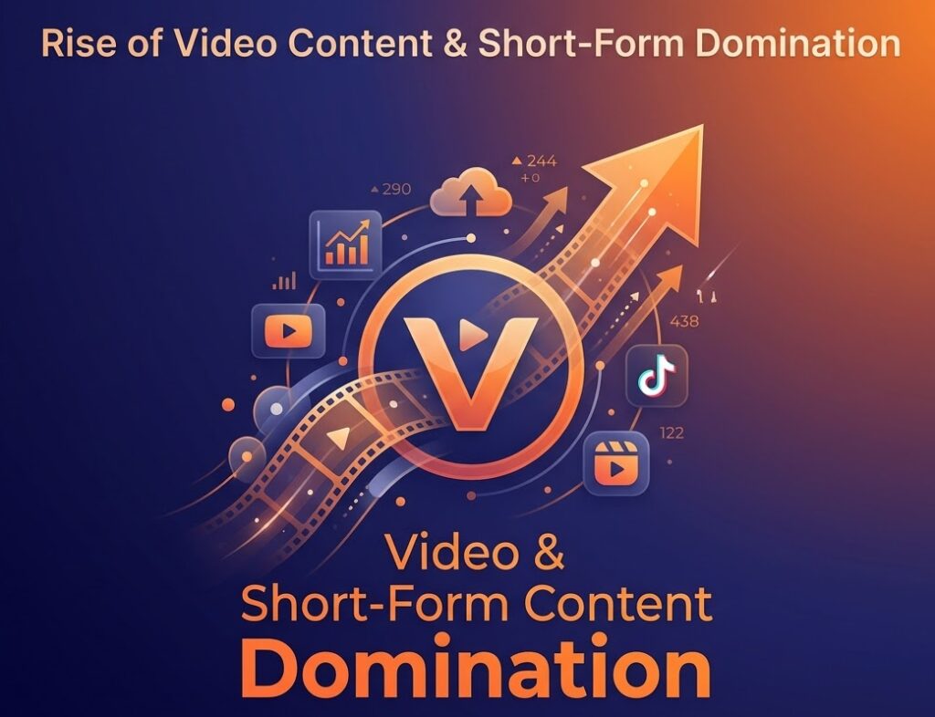 Short-form video content and social media marketing trends 2026.